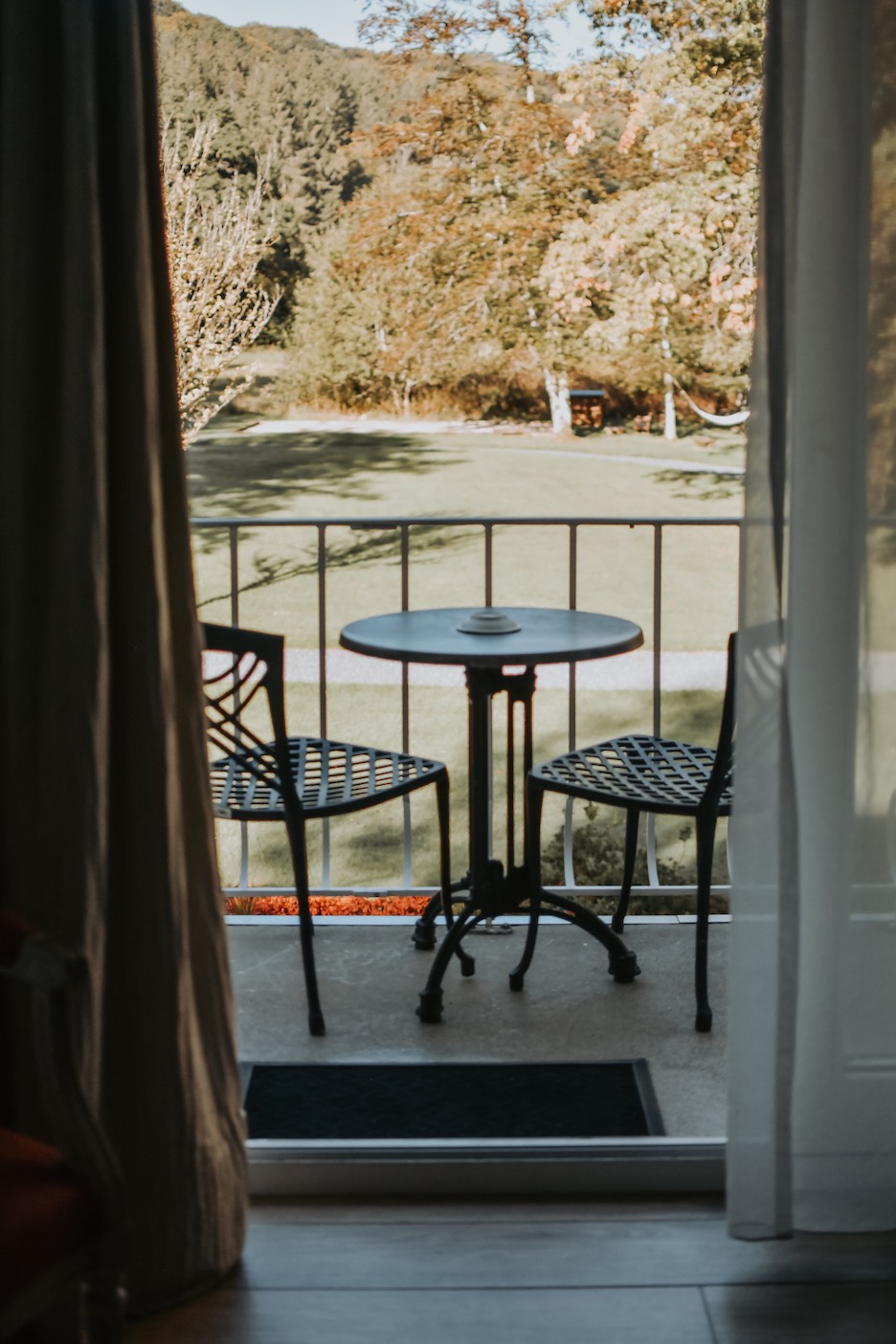 Vue depuis la chambre