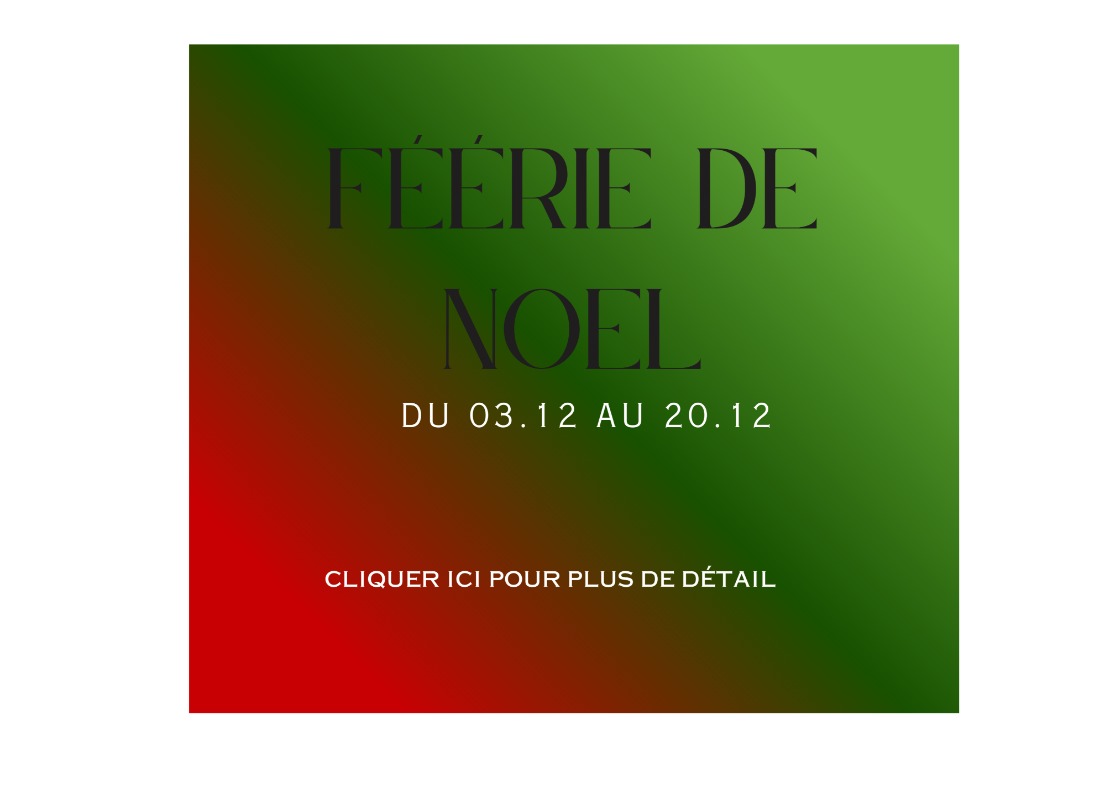 Féerie de Noël du 03.12 au 20.12