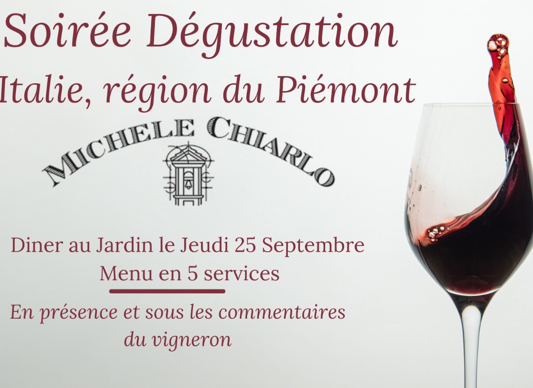 Soirée Vigneronne - Italie Maison Chiarlo
